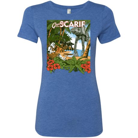 T-Shirts Vintage Royal / S Greetings from Scarif Women's Triblend T-Shirt