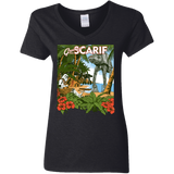 T-Shirts Black / S Greetings from Scarif Women's V-Neck T-Shirt