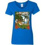 T-Shirts Royal / S Greetings from Scarif Women's V-Neck T-Shirt