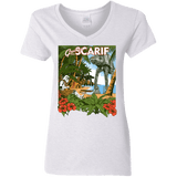 T-Shirts White / S Greetings from Scarif Women's V-Neck T-Shirt