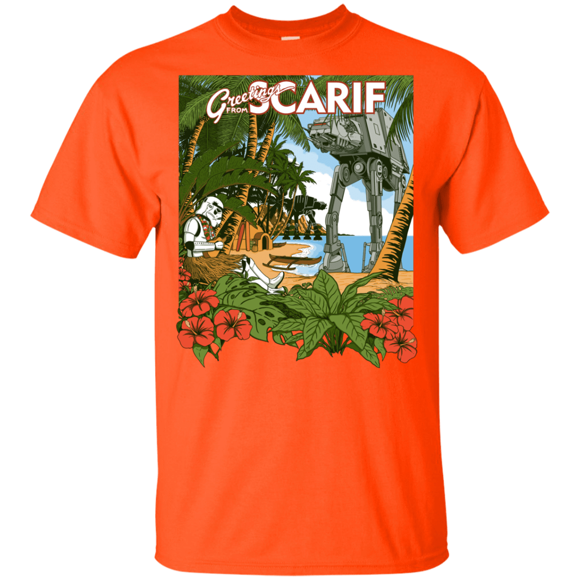 T-Shirts Orange / YXS Greetings from Scarif Youth T-Shirt