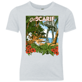 T-Shirts Heather White / YXS Greetings from Scarif Youth Triblend T-Shirt