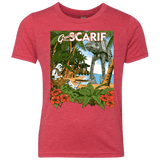 T-Shirts Vintage Red / YXS Greetings from Scarif Youth Triblend T-Shirt