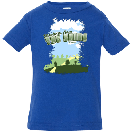 T-Shirts Royal / 6 Months Greetings From Shire Infant Premium T-Shirt
