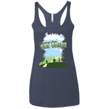 T-Shirts Vintage Navy / X-Small Greetings From Shire Women's Triblend Racerback Tank