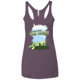 T-Shirts Vintage Purple / X-Small Greetings From Shire Women's Triblend Racerback Tank