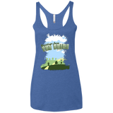 T-Shirts Vintage Royal / X-Small Greetings From Shire Women's Triblend Racerback Tank