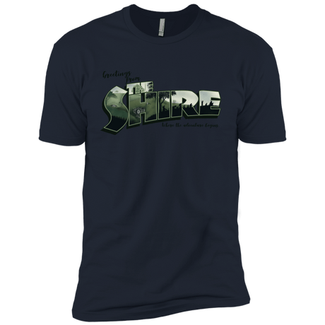 T-Shirts Midnight Navy / YXS Greetings from the Shire Boys Premium T-Shirt