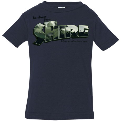 T-Shirts Navy / 6 Months Greetings from the Shire Infant Premium T-Shirt