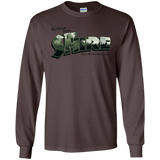T-Shirts Dark Chocolate / S Greetings from the Shire Men's Long Sleeve T-Shirt