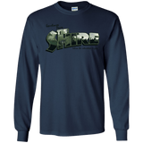 T-Shirts Navy / S Greetings from the Shire Men's Long Sleeve T-Shirt