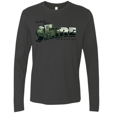 T-Shirts Heavy Metal / S Greetings from the Shire Men's Premium Long Sleeve