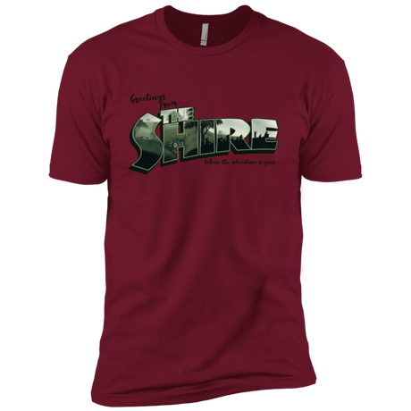 T-Shirts Cardinal / X-Small Greetings from the Shire Men's Premium T-Shirt