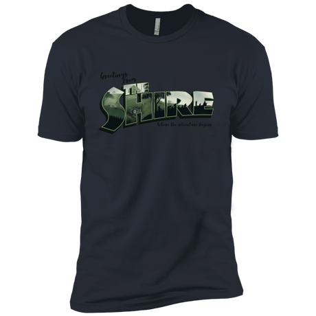 T-Shirts Indigo / X-Small Greetings from the Shire Men's Premium T-Shirt