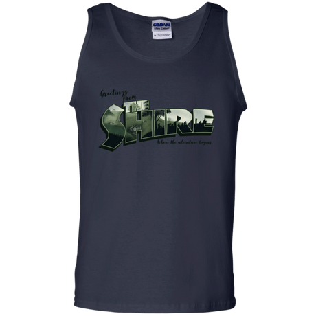 T-Shirts Navy / S Greetings from the Shire Men's Tank Top