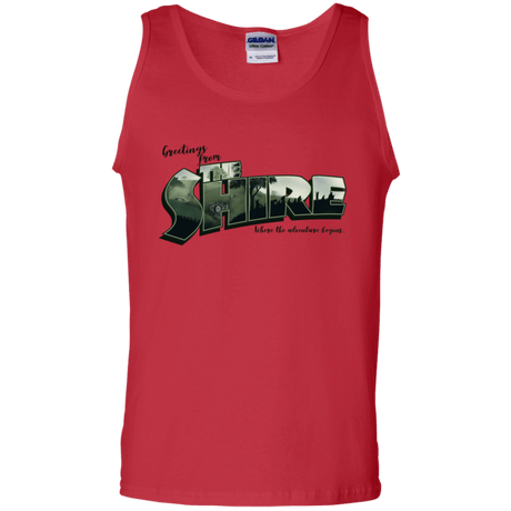 T-Shirts Red / S Greetings from the Shire Men's Tank Top
