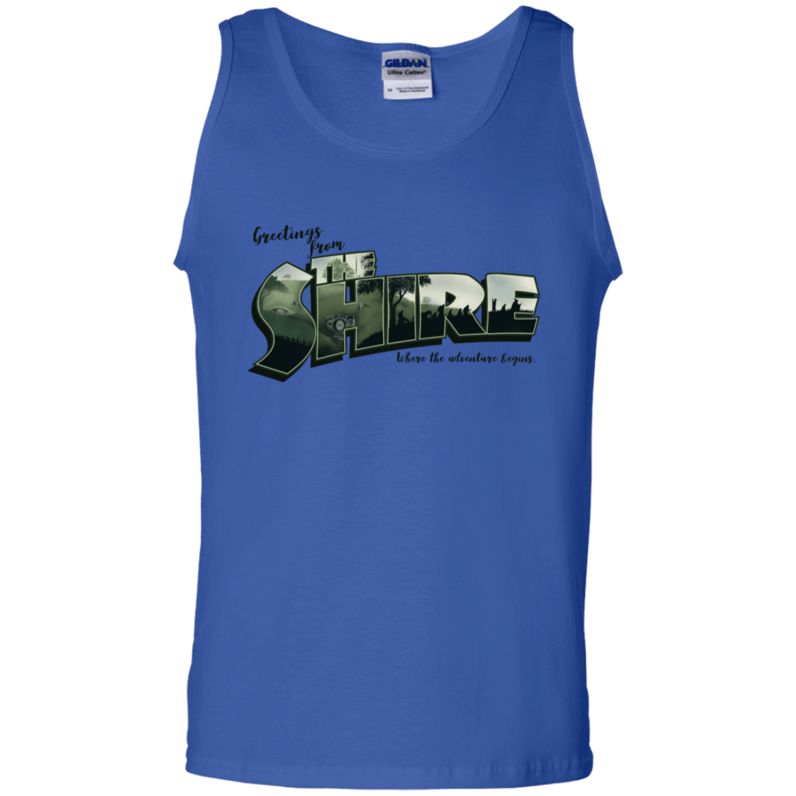 T-Shirts Royal / S Greetings from the Shire Men's Tank Top