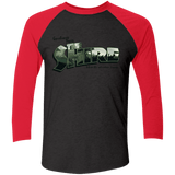 T-Shirts Vintage Black/Vintage Red / X-Small Greetings from the Shire Men's Triblend 3/4 Sleeve