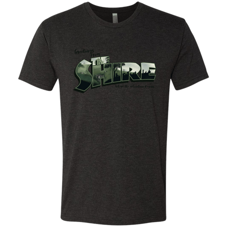T-Shirts Vintage Black / S Greetings from the Shire Men's Triblend T-Shirt
