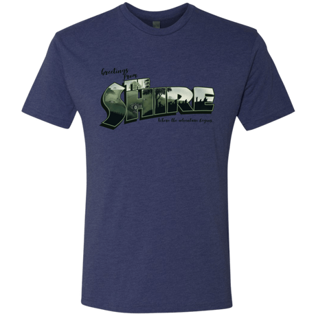 T-Shirts Vintage Navy / S Greetings from the Shire Men's Triblend T-Shirt