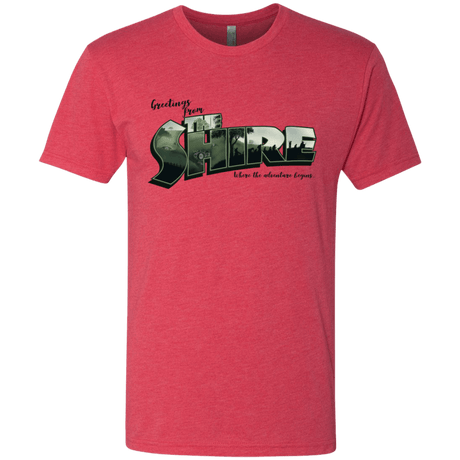 T-Shirts Vintage Red / S Greetings from the Shire Men's Triblend T-Shirt