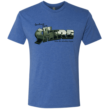 T-Shirts Vintage Royal / S Greetings from the Shire Men's Triblend T-Shirt