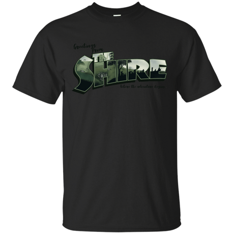 T-Shirts Black / S Greetings from the Shire T-Shirt
