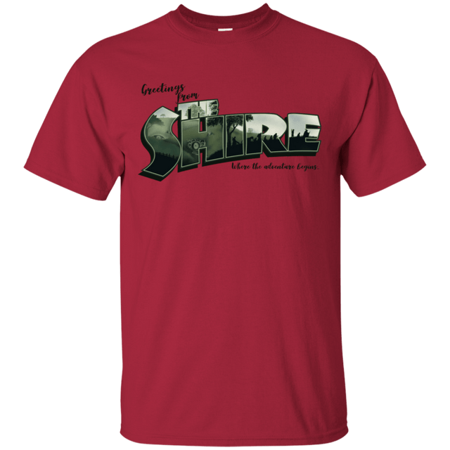 T-Shirts Cardinal / S Greetings from the Shire T-Shirt