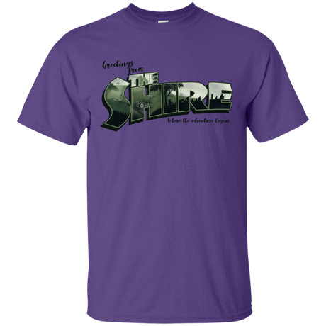 T-Shirts Purple / S Greetings from the Shire T-Shirt