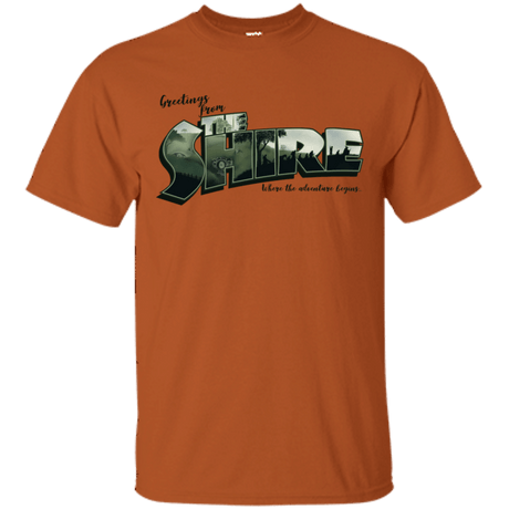 T-Shirts Texas Orange / S Greetings from the Shire T-Shirt