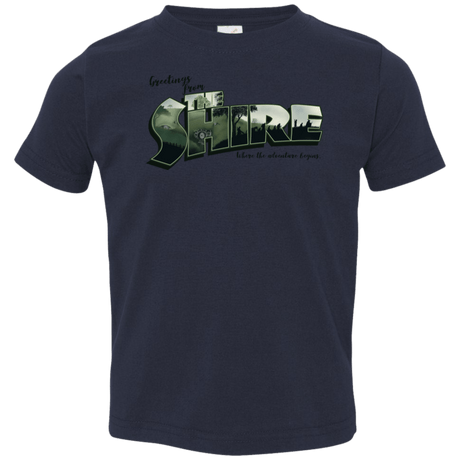 T-Shirts Navy / 2T Greetings from the Shire Toddler Premium T-Shirt