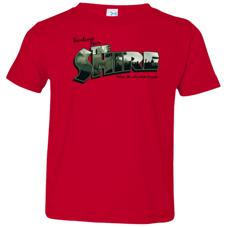 T-Shirts Red / 2T Greetings from the Shire Toddler Premium T-Shirt