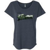 T-Shirts Vintage Navy / X-Small Greetings from the Shire Triblend Dolman Sleeve