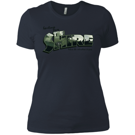 T-Shirts Indigo / X-Small Greetings from the Shire Women's Premium T-Shirt