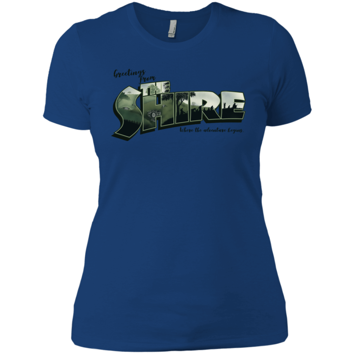 T-Shirts Royal / X-Small Greetings from the Shire Women's Premium T-Shirt