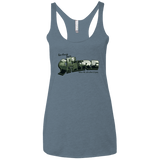 T-Shirts Indigo / X-Small Greetings from the Shire Women's Triblend Racerback Tank