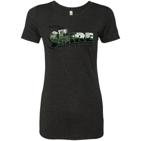 T-Shirts Vintage Black / S Greetings from the Shire Women's Triblend T-Shirt