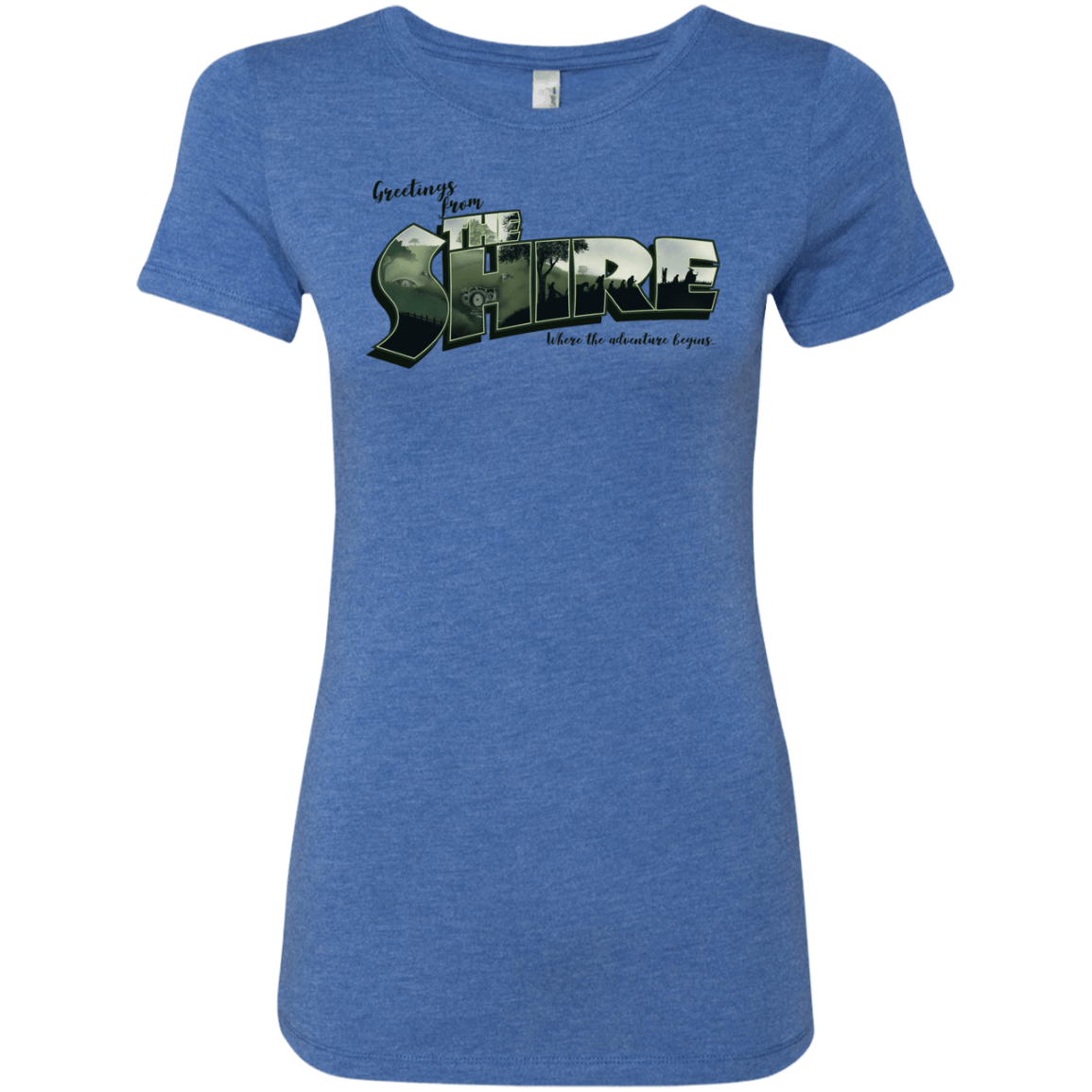 T-Shirts Vintage Royal / S Greetings from the Shire Women's Triblend T-Shirt