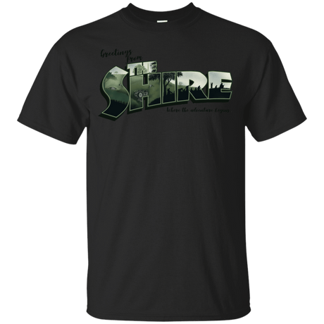 T-Shirts Black / YXS Greetings from the Shire Youth T-Shirt