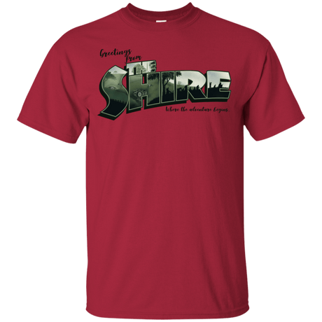 T-Shirts Cardinal / YXS Greetings from the Shire Youth T-Shirt