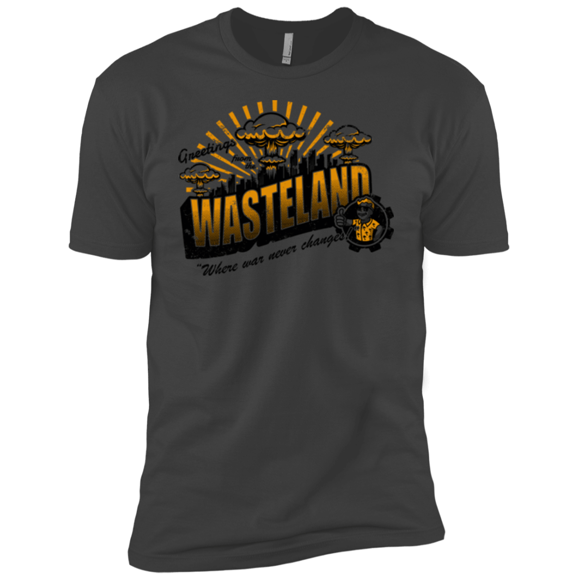 T-Shirts Heavy Metal / YXS Greetings from the Wasteland! Boys Premium T-Shirt