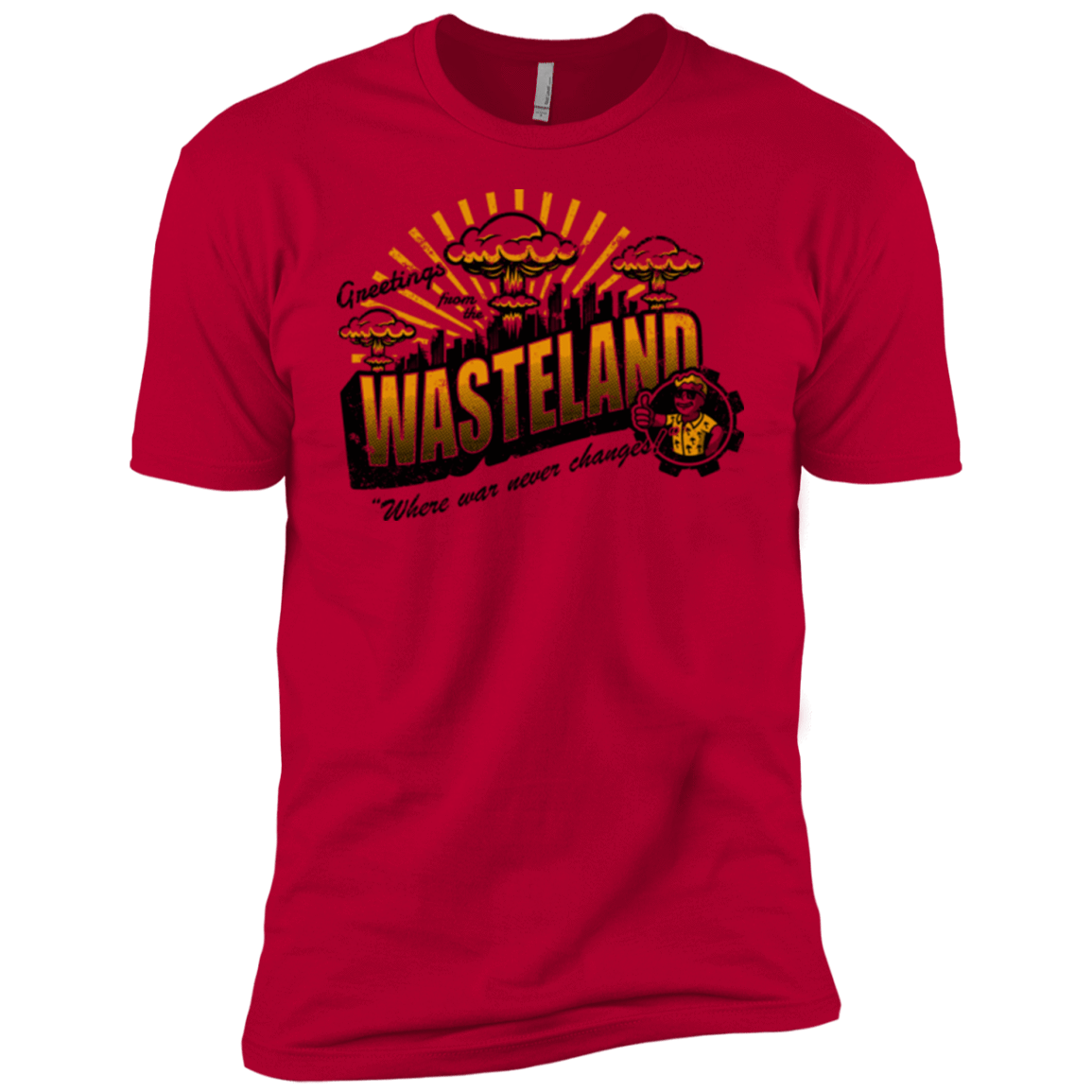 T-Shirts Red / YXS Greetings from the Wasteland! Boys Premium T-Shirt