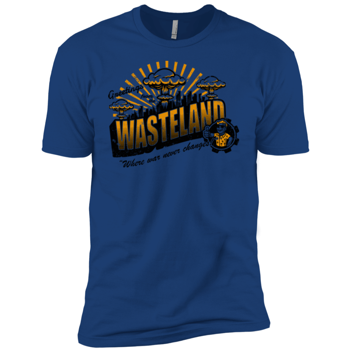 T-Shirts Royal / YXS Greetings from the Wasteland! Boys Premium T-Shirt