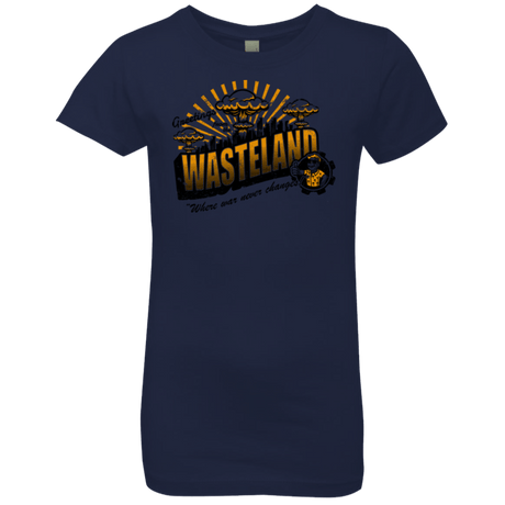 T-Shirts Midnight Navy / YXS Greetings from the Wasteland! Girls Premium T-Shirt