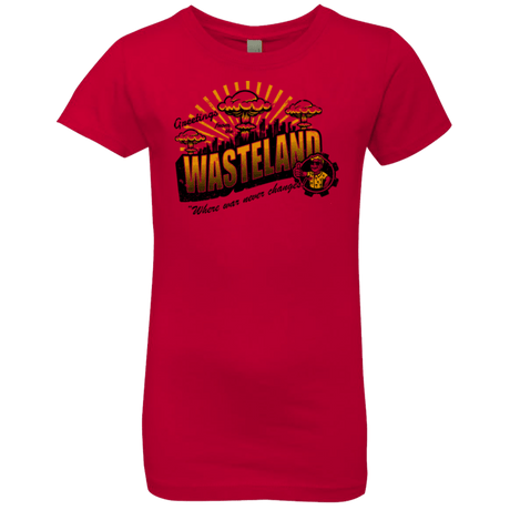 Greetings from the Wasteland! Girls Premium T-Shirt