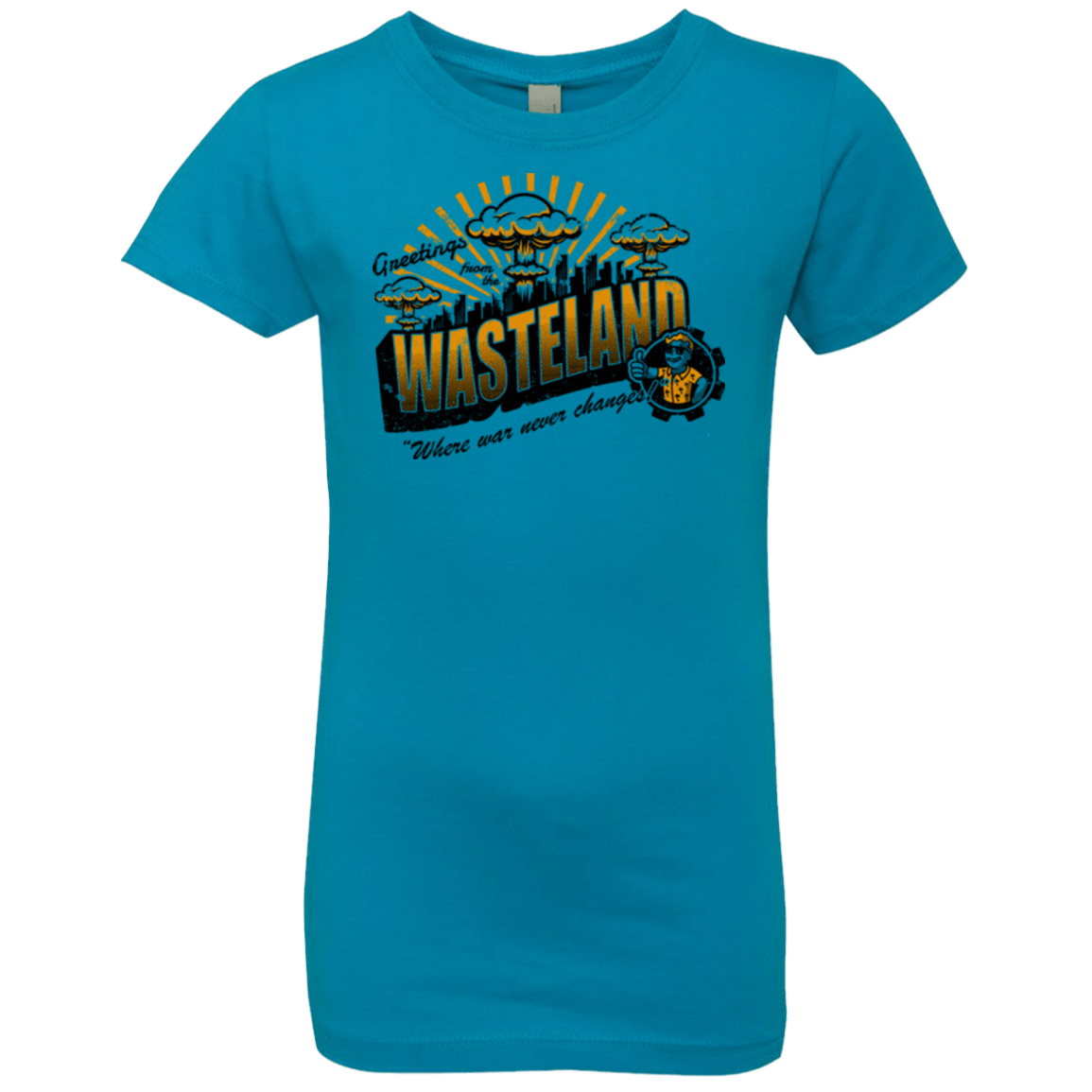 Greetings from the Wasteland! Girls Premium T-Shirt