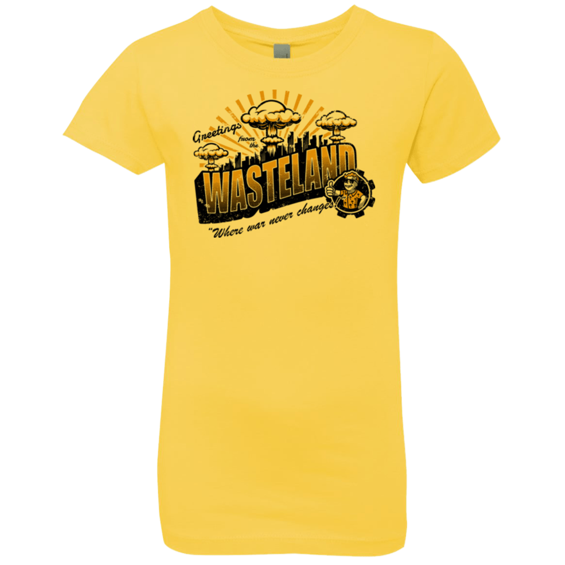 Greetings from the Wasteland! Girls Premium T-Shirt