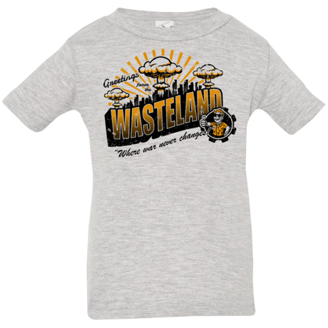 T-Shirts Heather / 6 Months Greetings from the Wasteland! Infant PremiumT-Shirt