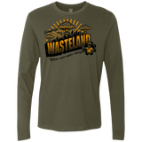 T-Shirts Military Green / Small Greetings from the Wasteland! Men's Premium Long Sleeve