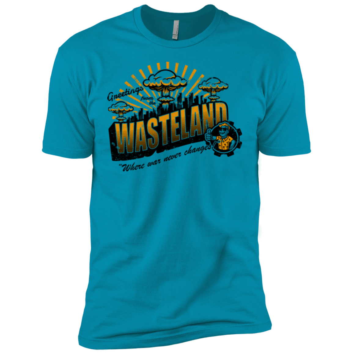Greetings from the Wasteland! Men's Premium T-Shirt